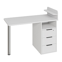 Стол С-405 белый структурный/меренга 