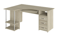 Стол компьютерный С-237 блэквуд сатиновый