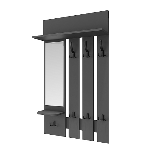 Вешалка ВН-10 серый графит/графит