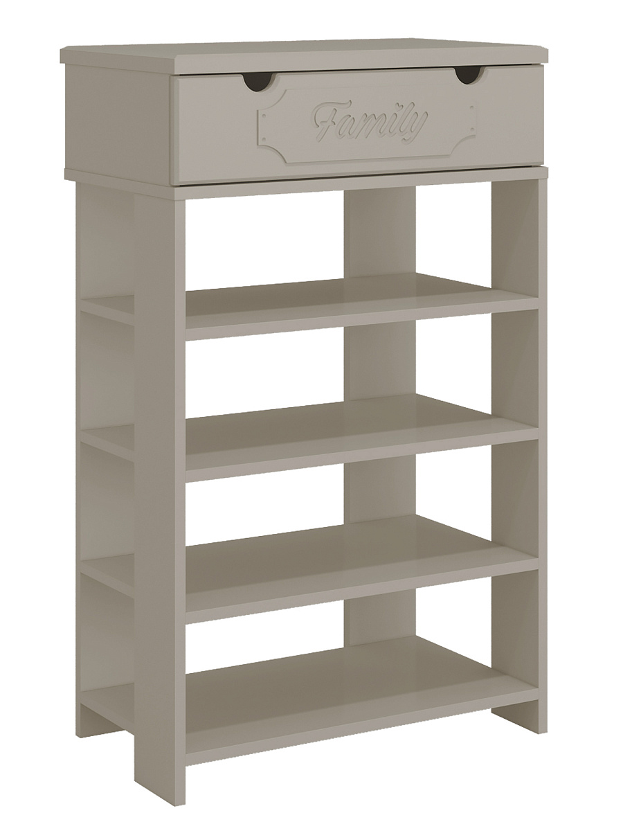 Тумба для обуви ДримСтар ДС-21 (600) глиняный серый/риолит