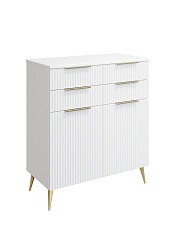 Комод Афина АФ-06 белый бриллиант/бланж