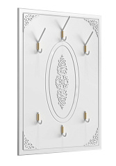 Вешалка Ассоль АС-71 белое дерево