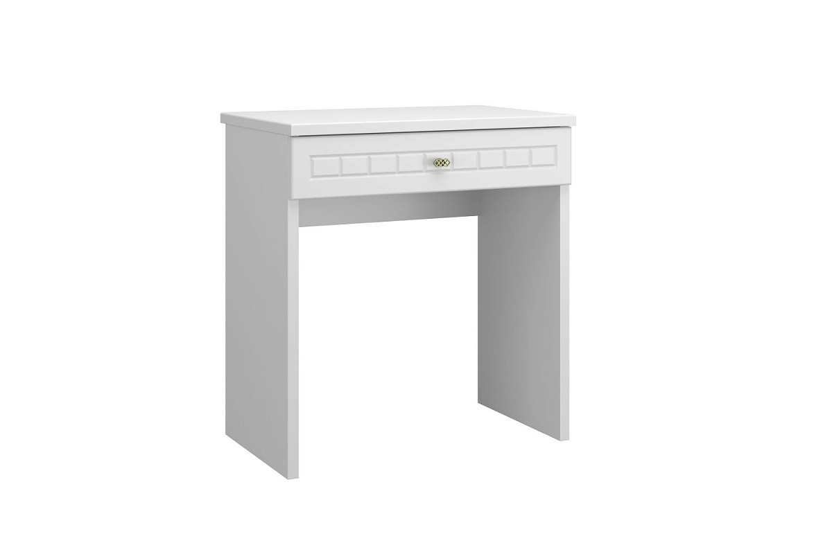 Комплект гримерный столик Монблан 72К белое дерево 