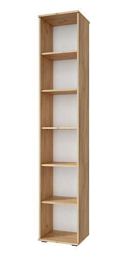 Пенал Эмилия ЭЛ-12К глухой дуб крафт золотой/меренга