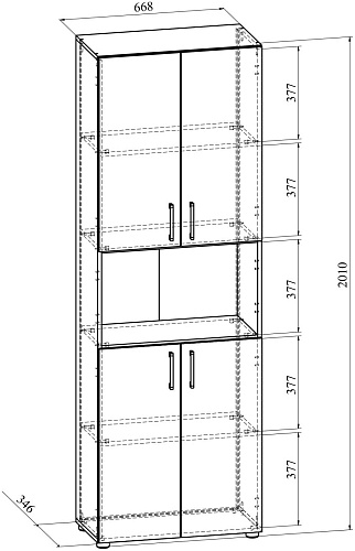 Набор мебели для офиса "Компасс-003"