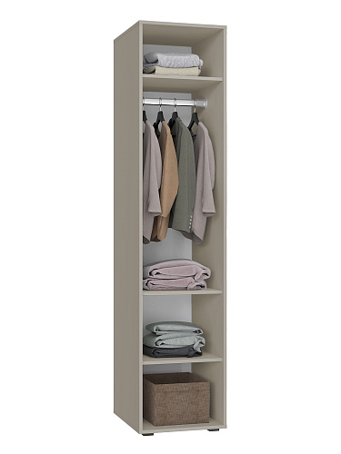 Пенал Оптима ОП-02 глиняный серый/риолит