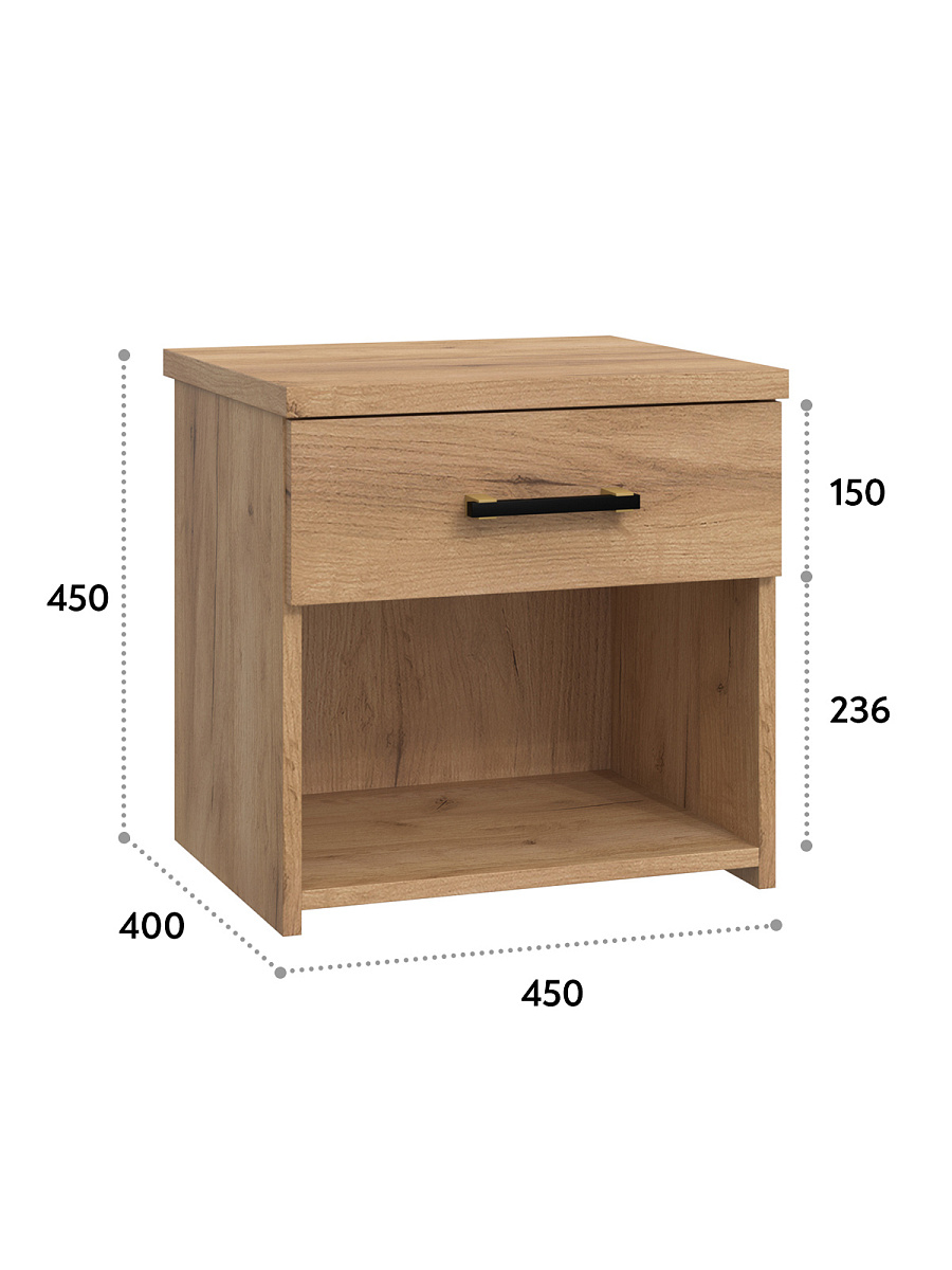 Набор мебели Виктория ВИ-007 дуб крафт золотой