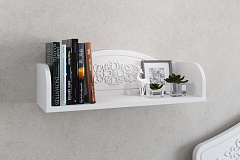 Полка Ассоль АС-48 белое дерево