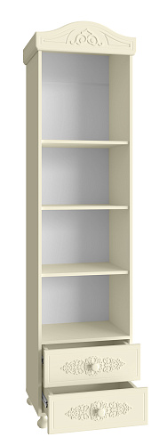 Шкаф-пенал Ассоль плюс АС-1 ваниль