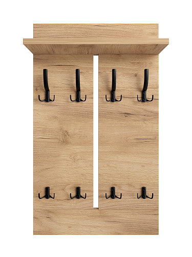 Вешалка ВН-13 дуб крафт золотой (600*1000)