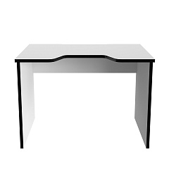 Геймерский стол С-241 белый/черный (1100х750)