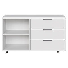 Тумба К-50 белый структурный/меренга