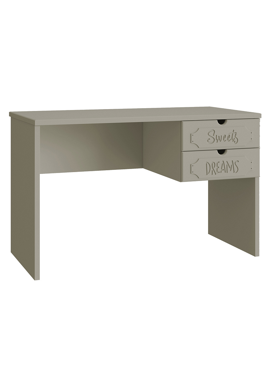 Стол письменный ДримСтар ДС-6 глиняный серый/риолит