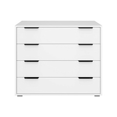 Комод Оптима ОП-04 белый структурный/меренга