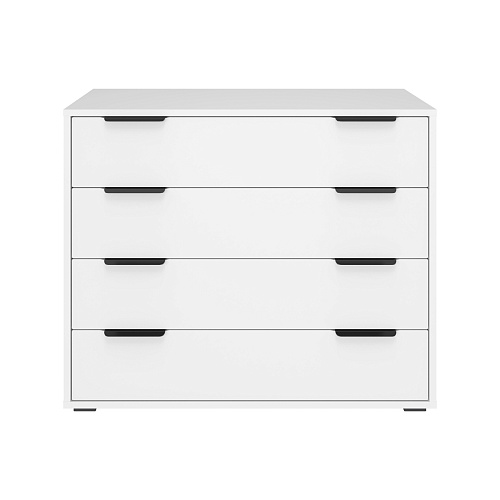 Комод Оптима ОП-04 белый структурный/меренга