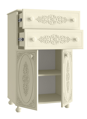 Комод Ассоль плюс АС-63 ваниль