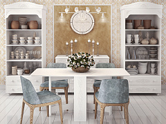 Стол раскладной СМ-4 белое дерево