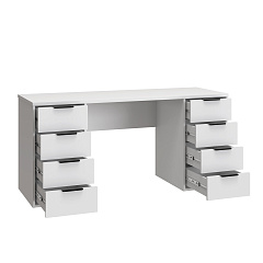 Стол С-403 белый структурный/меренга (1600х550)