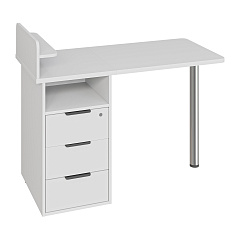 Стол С-405 белый структурный/меренга 