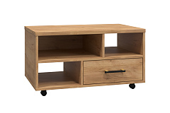 Стол журнальный Виктория ВИ-60 дуб крафт золотой