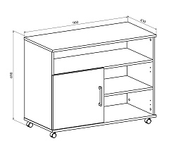 Тумба ОФ-23 блэквуд сатиновый