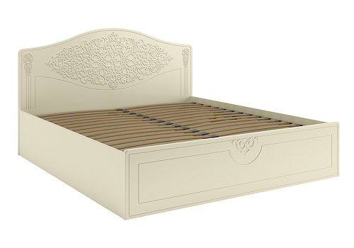 Кровать Ассоль плюс АС-61 (2000х1800) ваниль