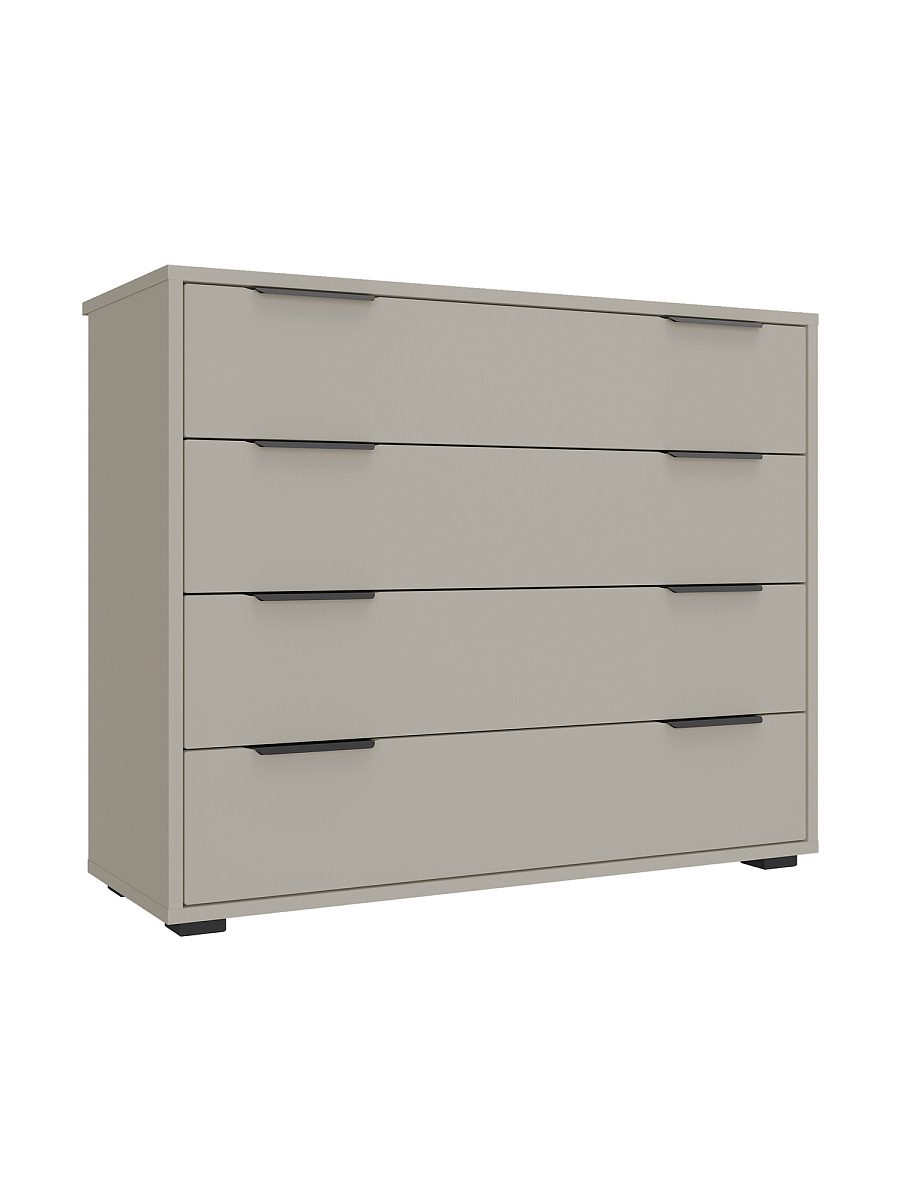 Комод Оптима ОП-04 глиняный серый/риолит