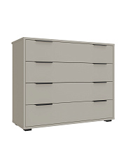 Комод Оптима ОП-04 глиняный серый/риолит