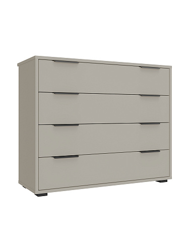 Комод Оптима ОП-04 глиняный серый/риолит