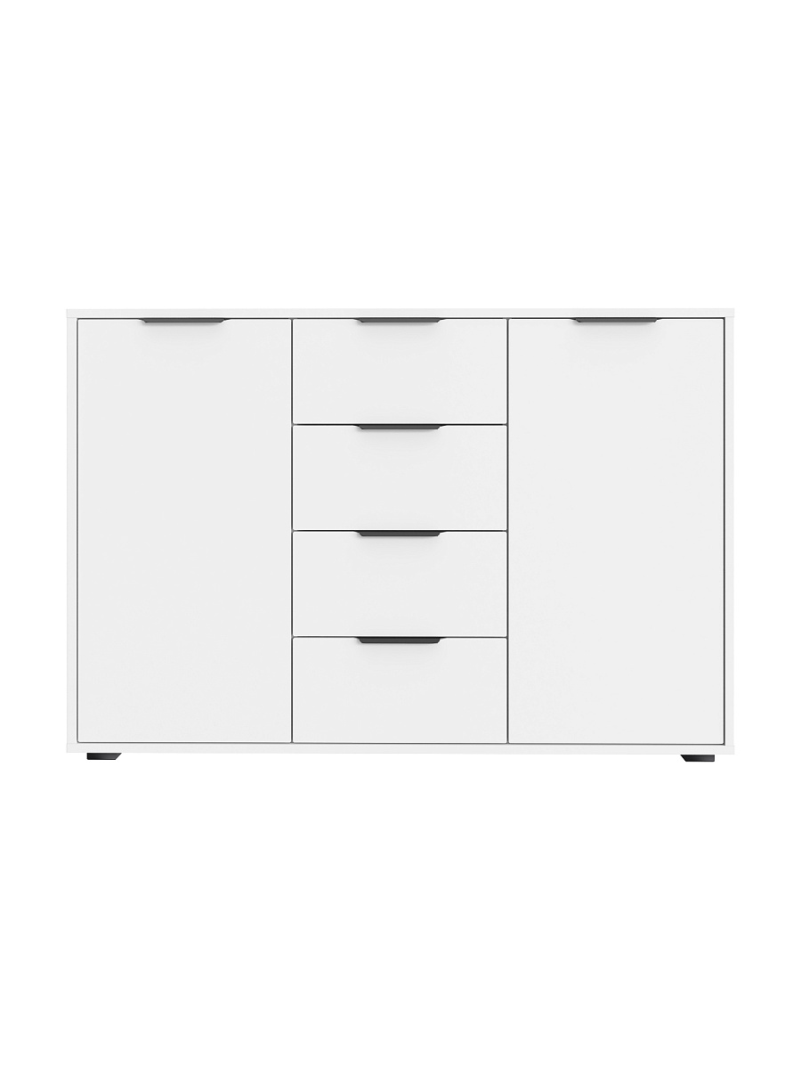 Комод Оптима ОП-17 белый структурный/меренга