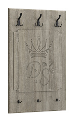 Вешалка ДримСтар ДС-32 дуб сонома темный