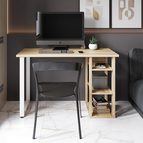 Стол С-611 (1200х600) блэквуд ячменный