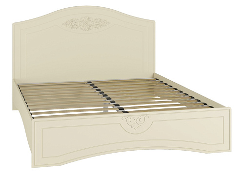 Кровать Ассоль плюс АС-113K (2000х1600) ваниль
