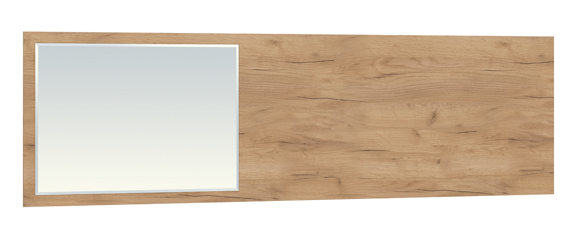 Панель с зеркалом Виктория ВИ-20 (2000x600) дуб крафт золотой