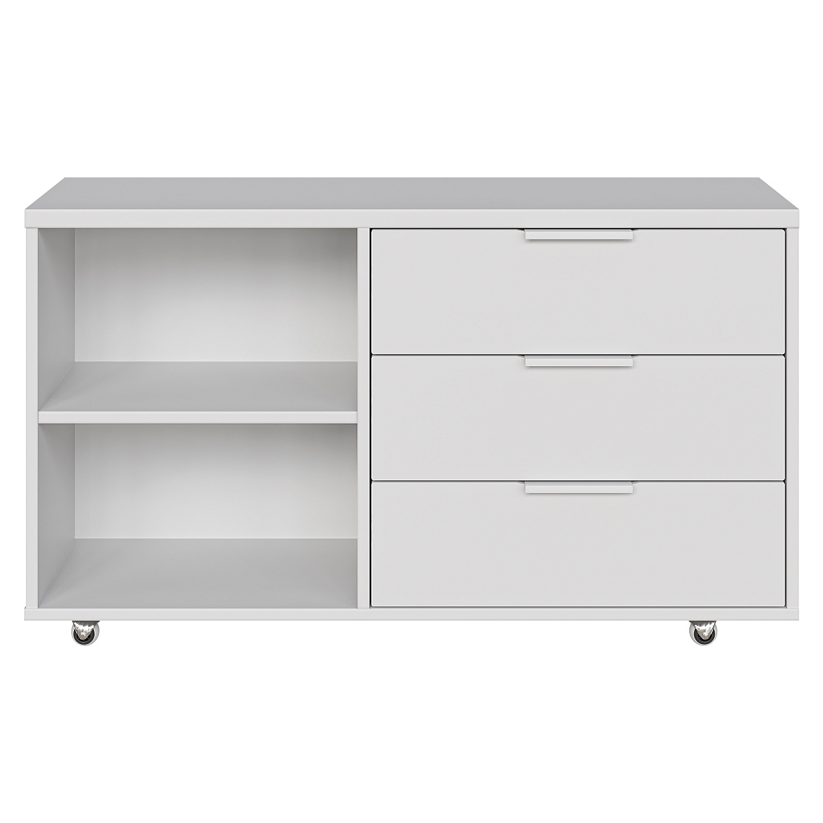 Тумба К-51 белый структурный/меренга