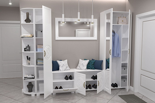 Тумба «Монблан» МБ-30К белое дерево