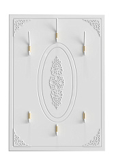 Вешалка Ассоль АС-71 белое дерево