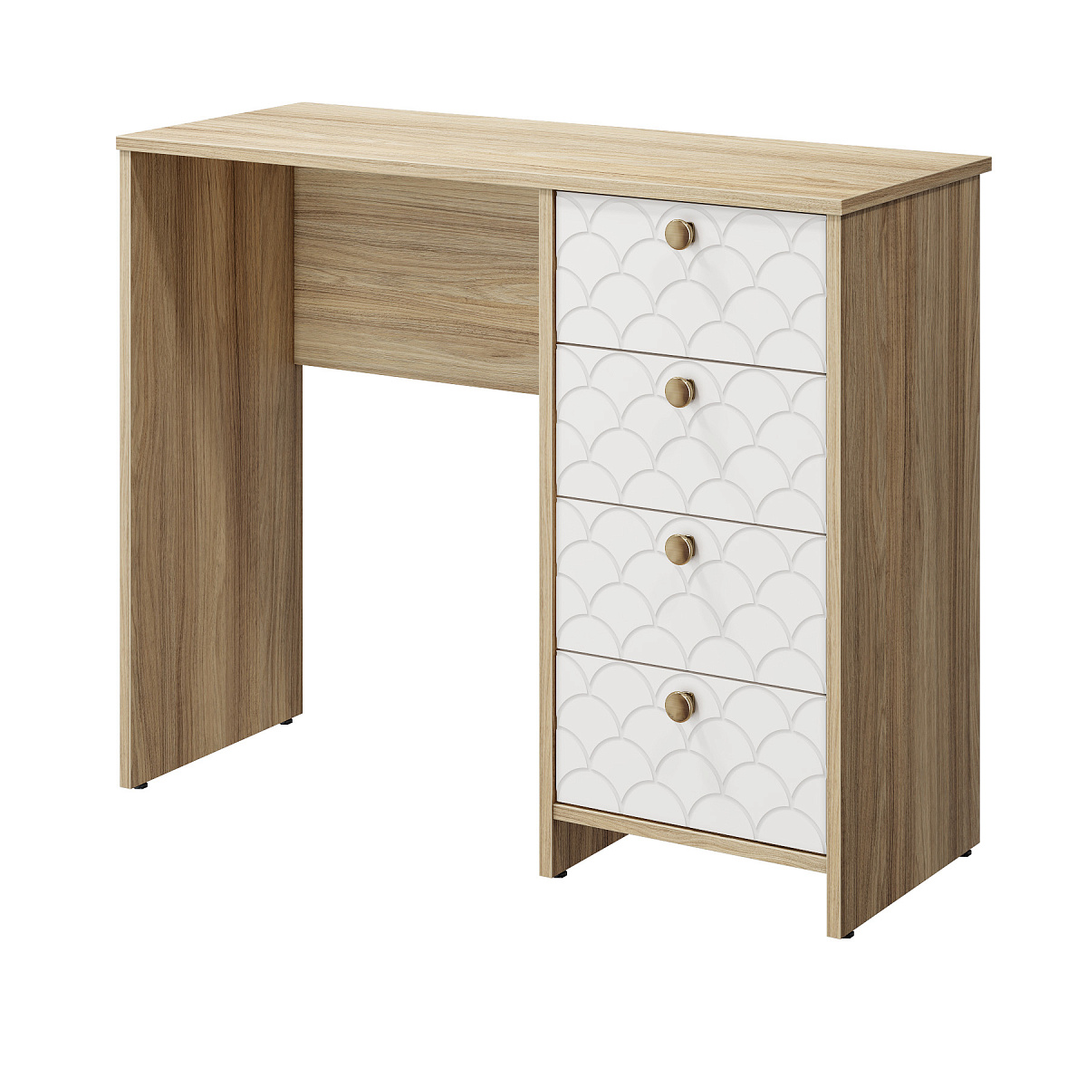 Стол Велламо ВО-10 блэквуд ячменный/бланж