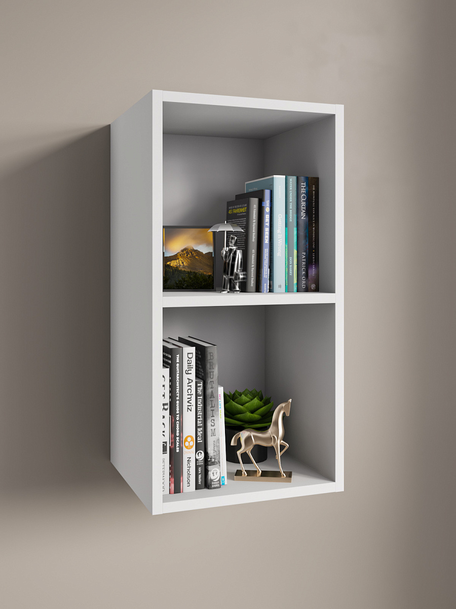 Полка П-01 белый структурный