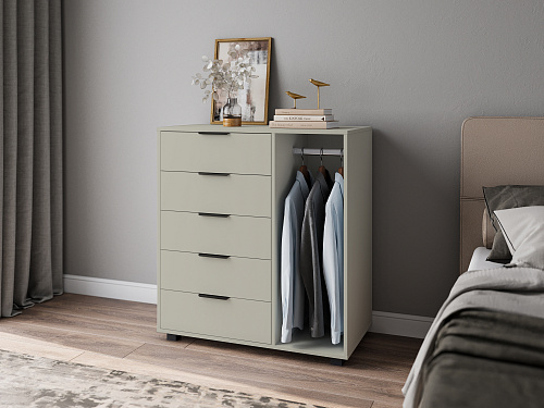 Шкаф комбинированный К-20 глиняный серый/риолит