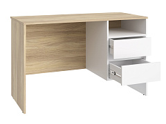 Стол Оскар ОС-23 блэквуд ячменный/белый структурный