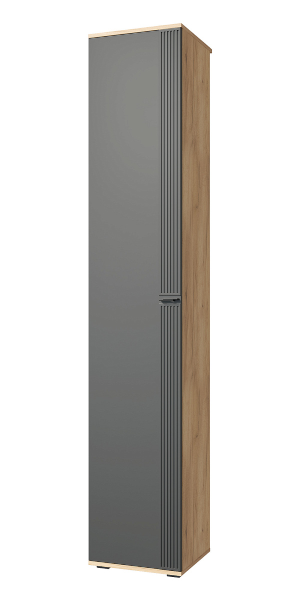 Комплект мебели для прихожей Эмилия ЭЛ-018 дуб крафт золотой/графит