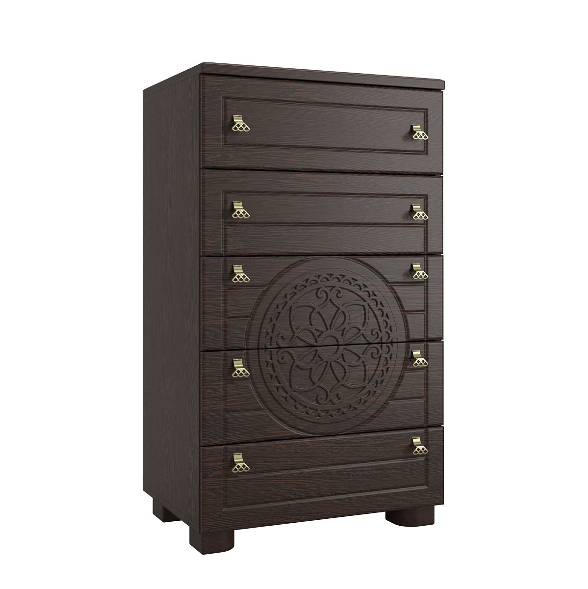 Комод «Монблан» МБ-35К венге/орех шоколадный