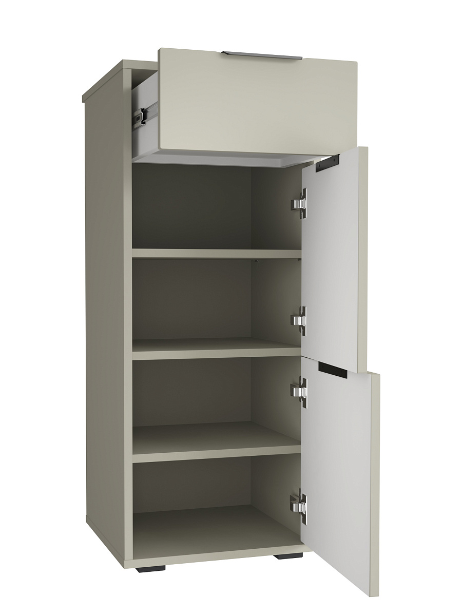 Тумба Оптима ОП-08 глиняный серый/риолит