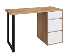 Стол С-401 дуб крафт золотой/меренга