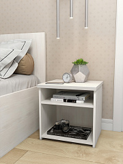 Тумба прикроватная открытая Виктория ВИ-15 северное дерево светлое