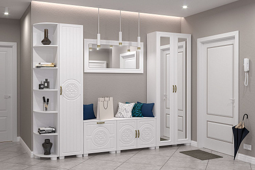 Тумба «Монблан» МБ-30К белое дерево