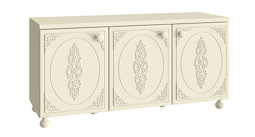 Тумба под ТВ Ассоль плюс АС-55 ваниль