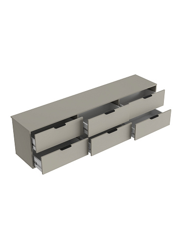 Тумба Оптима ОП-24 глиняный серый/риолит