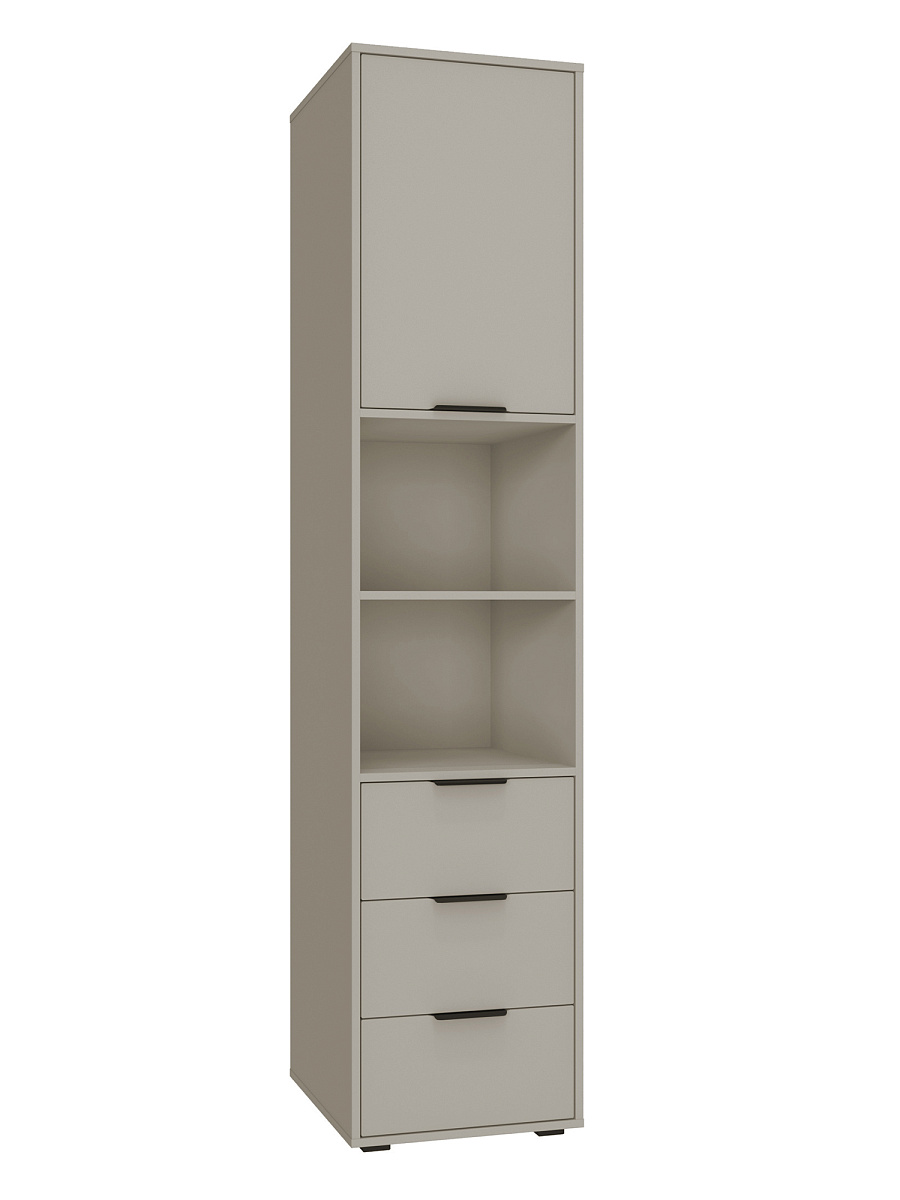 Пенал Оптима ОП-03 глиняный серый/риолит